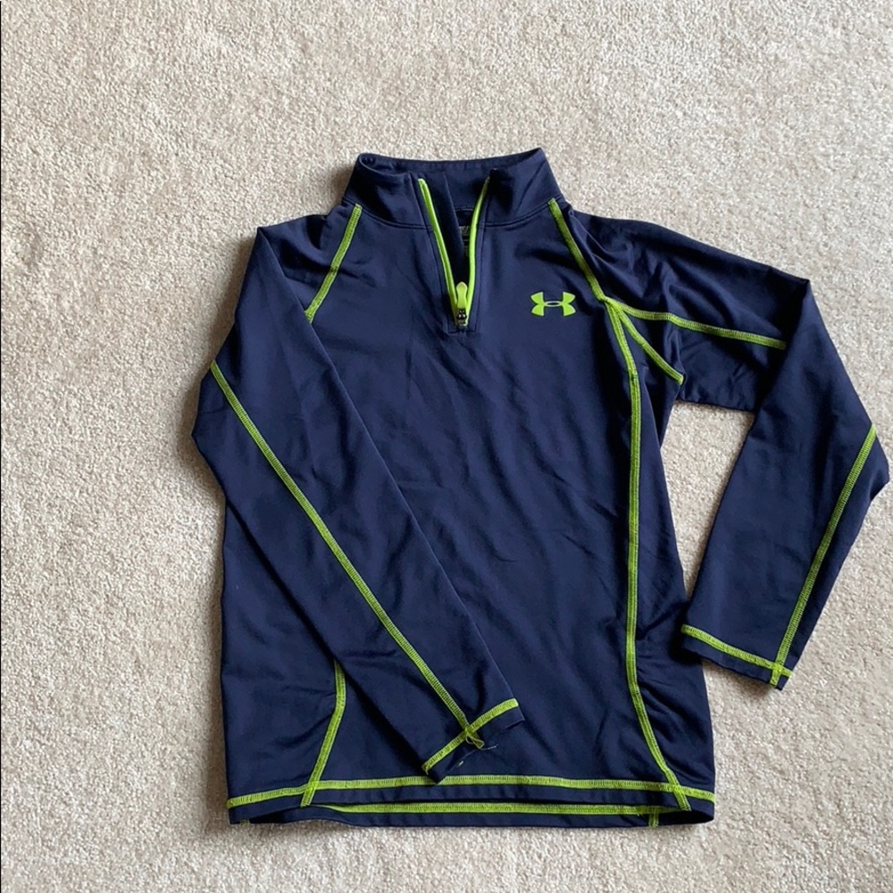 Boys under armour 1/4 zip pullover